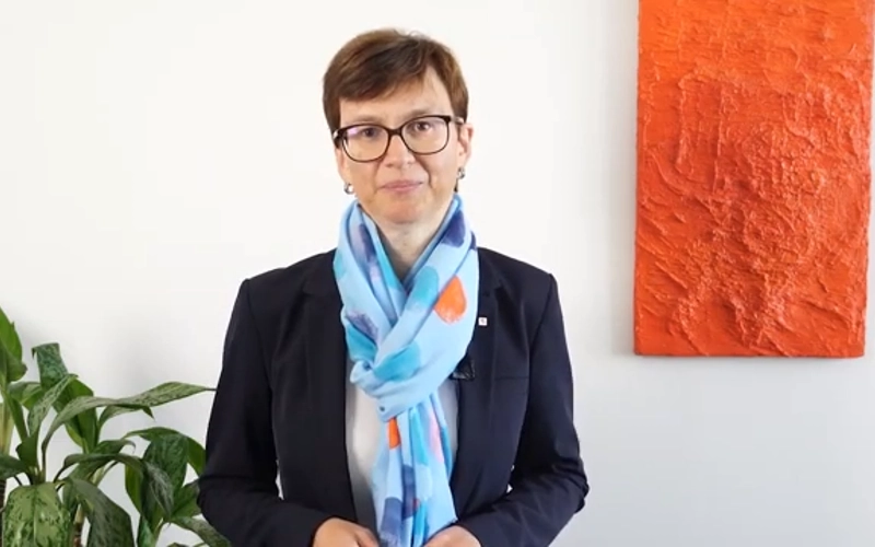 Video Still: Nina Higatzberger-Schwaz about VIG IR Department