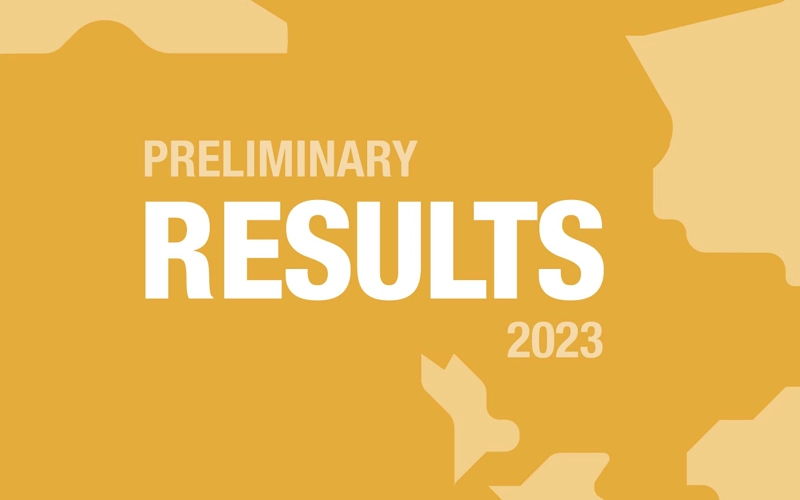Preliminary results 2023